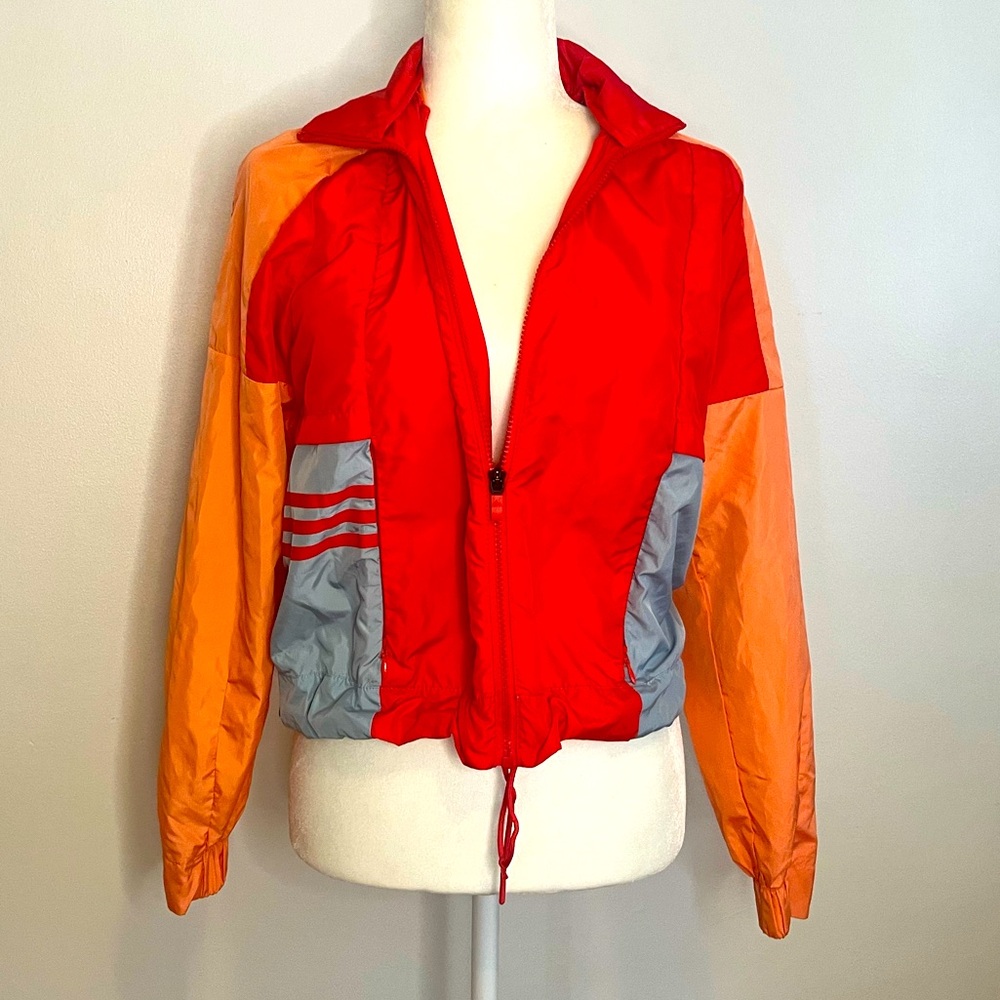 Adidas Colorblock Windbreaker Jacket